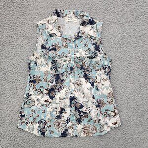Womens Top Sleeveless Cato Comfort Size Small
